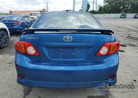 2010 Toyota Corolla Base from USA, damaged, VIN 2T1BU4EE8AC419813